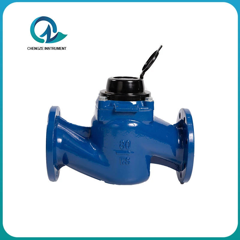 Compteur d'eau à hélice verticale